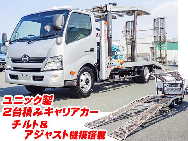H28/1 日野 デュトロ キャリアカー TKG-XZU720M詳細情報｜中古
