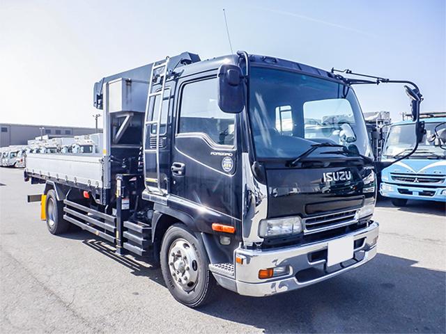 H18/4 いすゞ フォワード クレーン付平ボディ PJ-FSR34H4詳細 H18/4 いすゞ フォワード クレーン付平ボディ PJ-FSR34H4詳細