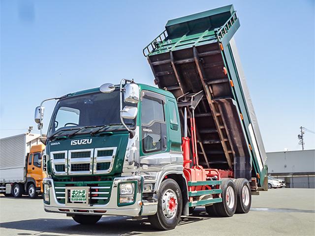 H24/7 いすゞ ギガ ダンプ QKG-CXZ77AT詳細情報｜中古トラック
