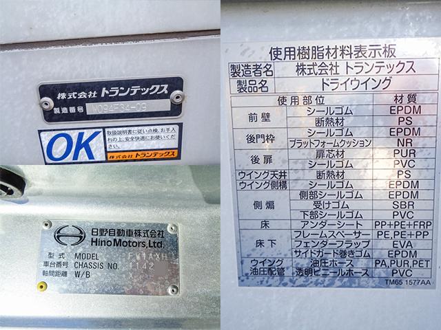 R3/3 日野 プロフィア アルミウイング 2DG-FW1AHG詳細情報｜中古