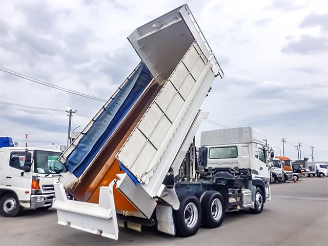 ライオンダンプ　三輪車　ライオンダンプ H25/4 UDトラックス クオン ダンプ QKG-CW5XL詳細情報｜中古