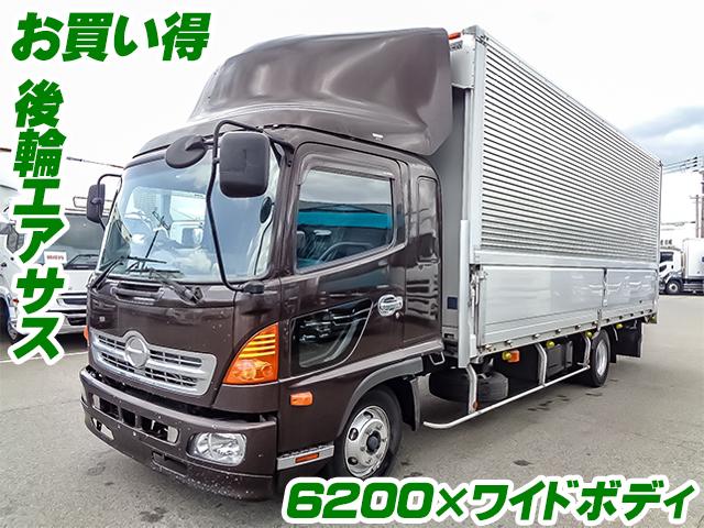 H25/3 日野 レンジャー アルミウイング TKG-FD9JLAG