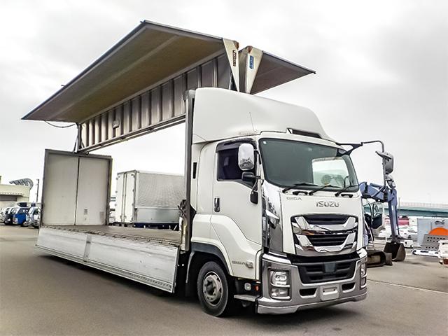 H29/6 いすゞ ギガ アルミウイング・パワーゲート付 QKG-CYJ77B