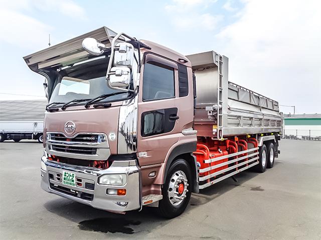H24/7 UDトラックス クオン ロングダンプ QKG-CW5ZL詳細情報