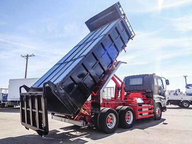 H25/2 いすゞ ギガ 深ダンプ QKG-CXZ77AT詳細情報｜中古トラック