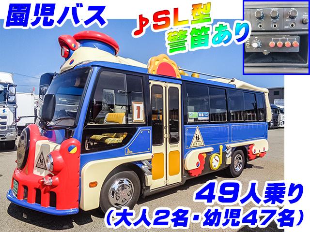 H15/8 三菱ふそう ローザ 園児バス KK-BE63CE