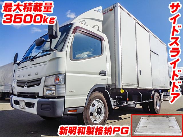 H26/8 三菱ふそう キャンター パネルバン・パワーゲート付 TKG-FEB80