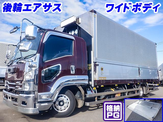 H30/3 いすゞ フォワード アルミウイング・パワーゲート付 TKG-FRR90T2