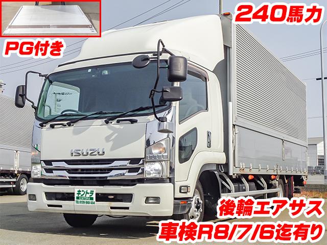 H29/7 いすゞ フォワード アルミウイング・パワーゲート付 TKG-FRR90T2