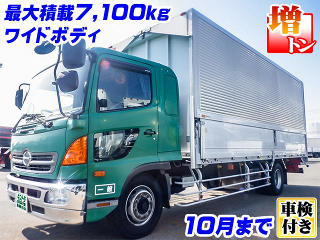 H23/10 日野 レンジャー アルミウイング LKG-FE7JLAA