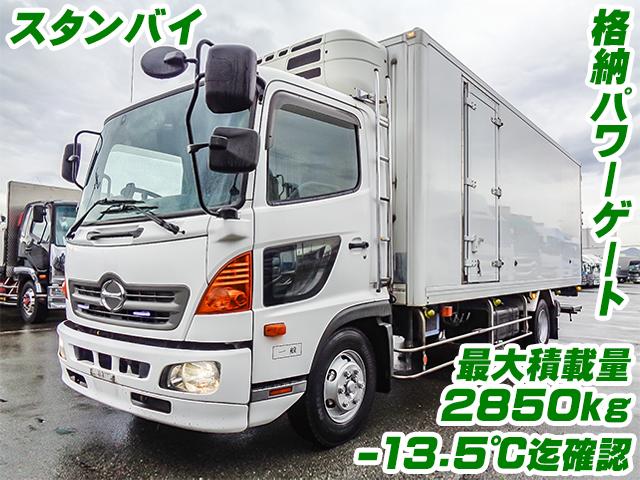 H23/12 日野 レンジャー 冷蔵冷凍車・パワーゲート付 SKG-FC9JKAA