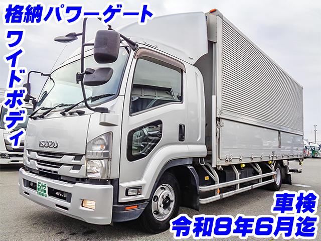 H29/6 いすゞ フォワード アルミウイング・パワーゲート付 TKG-FRR90S2