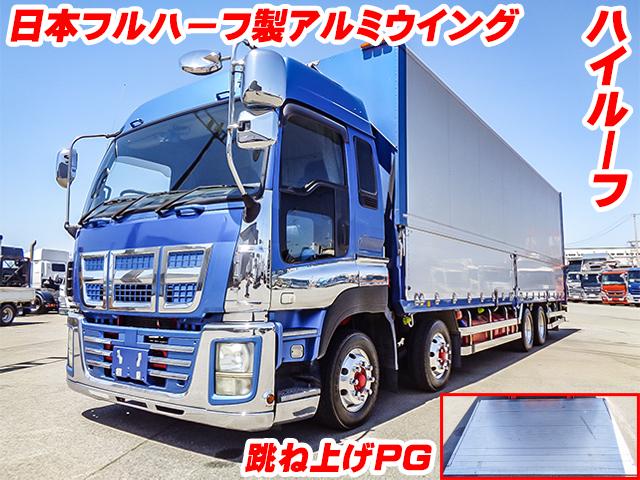 H24/3 いすゞ ギガ アルミウイング・パワーゲート付 LKG-CYJ77A