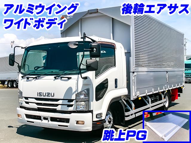 H28/7 いすゞ フォワード アルミウイング・パワーゲート付 TKG-FRR90T2