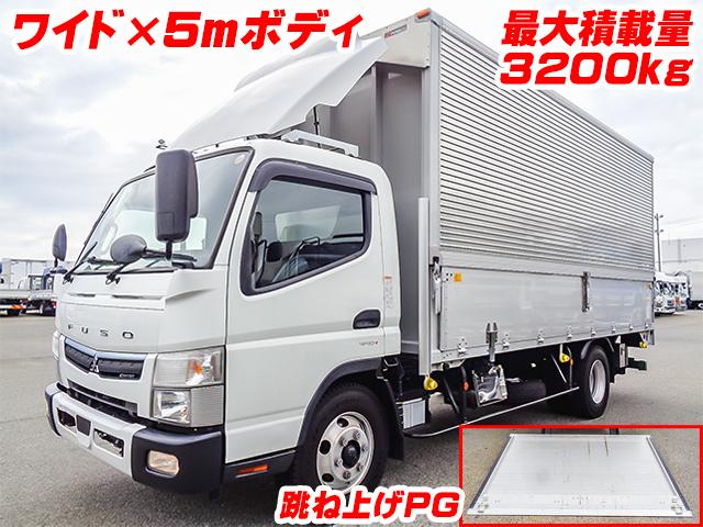 R3/4 三菱ふそう キャンター アルミウイング・パワーゲート付 2PG-FEB80