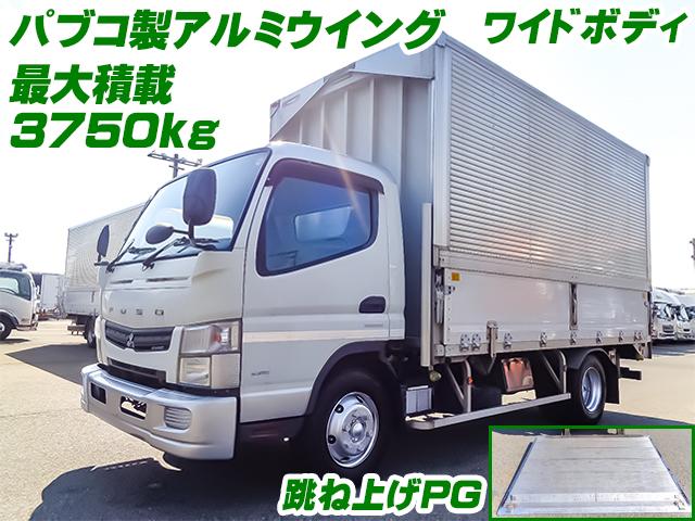 H26/12 三菱ふそう キャンター アルミウイング・パワーゲート付 TPG-FEB90