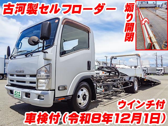 H25/11 いすゞ エルフ セルフローダー TKG-NPR85AN