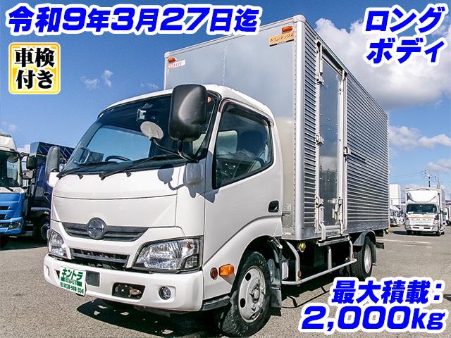 H31/3 日野 デュトロ アルミバン(箱車) TKG-XZU655M