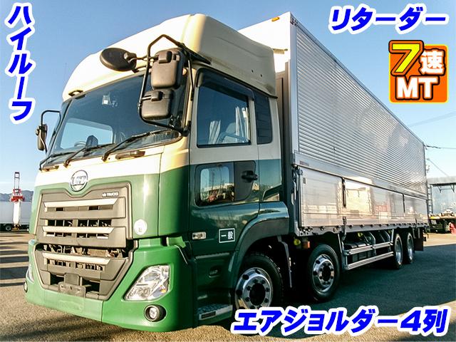 H31/2 UDトラックス クオン アルミウイング 2PG-CG5CA